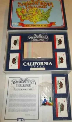 Vintage Board Games<Vintage Board Games American Trivia Challenge - California Pta