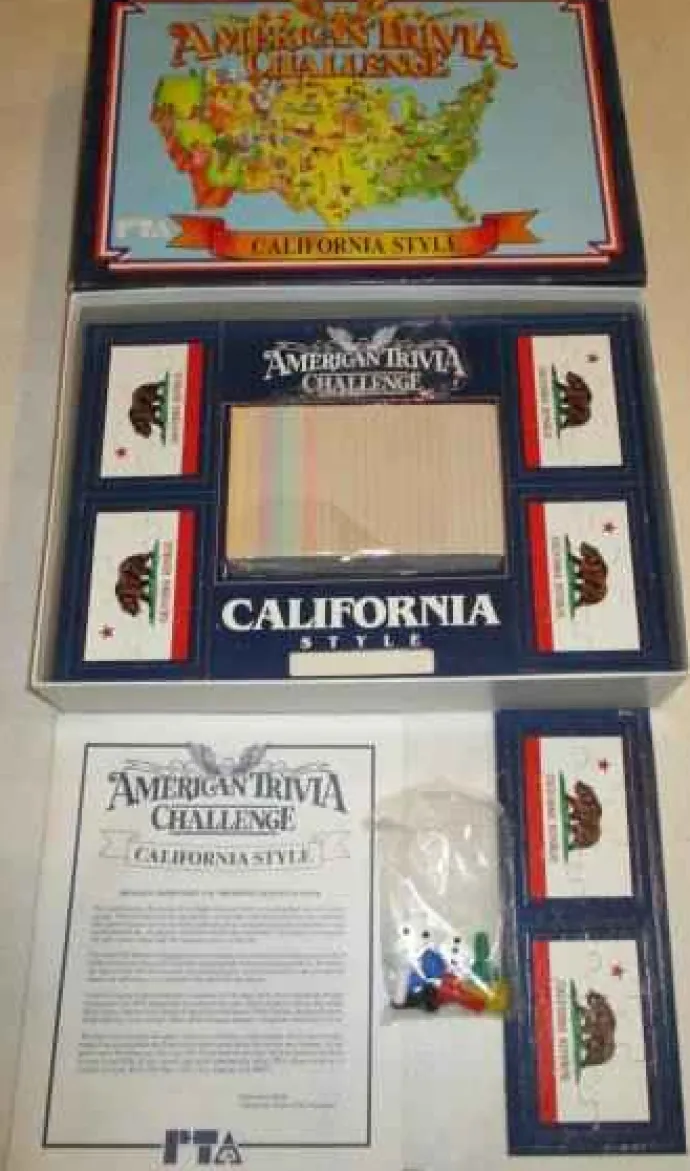 Vintage Board Games<Vintage Board Games American Trivia Challenge - California Pta