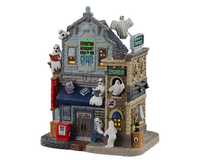 Lemax Spooky Town Houses<Lemax 15732 - Apparition Academy - Spooky Town Houses