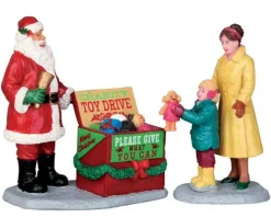 Lemax Figurines<Lemax 52347 - A Season Of Giving, Set Of 2 - Christmas Figurines
