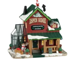 Lemax Vail Village<Lemax 25903 - Aspen Ridge Landscaping & Nursery - Vail Village Christmas Houses & Buildings