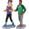 Lemax Figurines<Lemax 02921 - Autumn Jog, Set Of 2 - Figurines