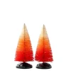 Lemax Trees<Lemax 24006 - Autumn Sunrise Tree, Small, Set Of 2 - Spooky Town Accessories; Trees