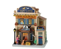 Lemax Spooky Town Houses<Lemax 25853 - Bailey & Bella Pet Shop - Spooky Town Halloween Village Houses & Buildings