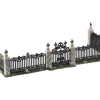 Lemax Spooky Town Accessories<Lemax 04713 - Bat Fence Gate, Set Of 5 - Spooky Town Accessories