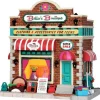 Lemax Jukebox Junction<Lemax 45720 - Bella's Boutique - Jukebox Junction Christmas Houses & Buildings