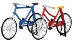 Lemax Misc. Accessories<Lemax 14377 - Bicycles, Set Of 2 (Self-Stand) - Christmas Village Misc. Accessories
