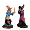 Lemax Spooky Town Figurines<Lemax 72490 - Black Cat Millinery, Set Of 2 - Spooky Town Figurines
