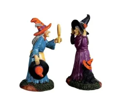 Lemax Spooky Town Figurines<Lemax 72490 - Black Cat Millinery, Set Of 2 - Spooky Town Figurines