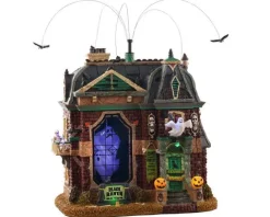 Lemax Spooky Town Houses<Lemax 05605 - Black Raven Manor, With 4.5V Adaptor - Spooky Town Houses