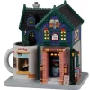 Lemax Caddington Village<Lemax 35038 - Books And Brews Cafe - Caddington Village