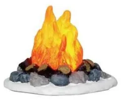 Lemax Misc. Accessories<Lemax 04273 - Camp Fire, B/O (4.5V) - Christmas Village Accessories