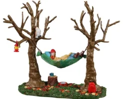 Lemax Table Pieces<Lemax 23593 - Camping Hammock Buddy - Christmas Village Table Pieces