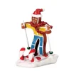 Lemax Sugar N Spice Figurines<Lemax 72484 - Candy Cane Skier - Sugar N Spice Figurines
