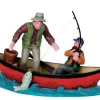 Lemax Figurines<Lemax 52344 - Canoe Catch - Christmas Figurines