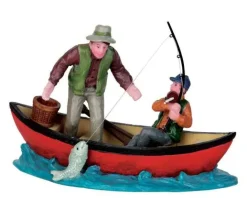 Lemax Figurines<Lemax 52344 - Canoe Catch - Christmas Figurines