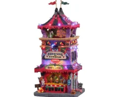 Lemax Spooky Town Houses<Lemax 15727 - Carnival Of Carnage, With 4.5V Adaptor - Spooky Town Houses