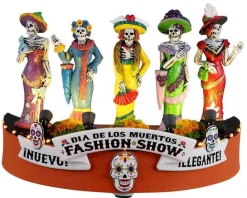 Lemax Spooky Town Accessories<Lemax 34083 - Catarinas Fashion Show, Battery-Operated (4.5-Volt) - Spooky Town Accessories