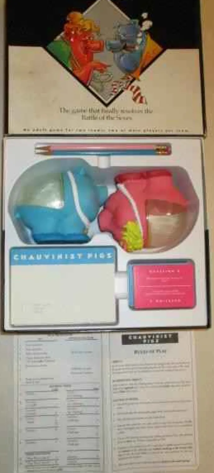 Vintage Board Games<Vintage Board Games Chauvinist Pigs - Tiger Games