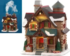 Lemax Vail Village<Lemax 05641 - Chestnut Cabin, With 4.5-Volt Adaptor - Vail Village