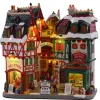 Lemax Facades<Lemax 15739 - Christmas City, Battery-Operated (4.5V) - Facades
