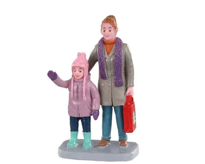 Lemax Figurines<Lemax 02959 - Christmas Market Shoppers - Figurines