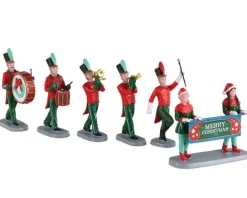 Lemax Table Pieces<Lemax 03515 - Christmas On Parade, Set Of 6 - Table Pieces