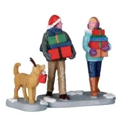 Lemax Figurines<Lemax 62445 - Christmas Party, Set Of 2 - Figurines