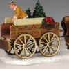 Lemax Table Pieces<Lemax 43451 - Christmas Tree Wagon, Set Of 2 - Christmas Village Table Pieces