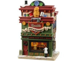 Lemax Caddington Village<Lemax 25900 - Churchill's Sew-N-Stitch - Caddington Village Christmas Houses & Buildings