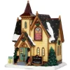 Lemax Caddington Village<Lemax 55960 - Church Potluck Supper - Caddington Village Christmas Houses & Buildings