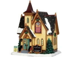 Lemax Caddington Village<Lemax 55960 - Church Potluck Supper - Caddington Village Christmas Houses & Buildings
