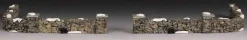 Lemax Misc. Accessories<Lemax 93304 - Colonial Stone Wall, Set Of 10 - Christmas Village Misc. Accessories