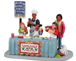 Lemax Table Pieces<Lemax 23595 - Cookie Decoration Station - Christmas Village Table Pieces