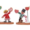 Lemax Sugar N Spice Figurines<Lemax 82593 - Cookie Exchange, Set Of 2 - Sugar N Spice Figurines
