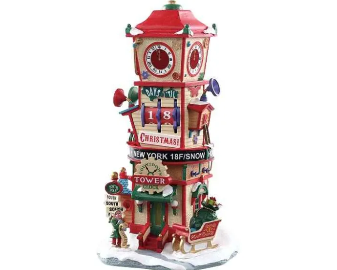 Lemax Table Pieces<Lemax 73333 - Countdown Clock Tower - Sugar N Spice Accessories