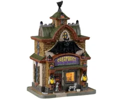 Lemax Spooky Town Houses<Lemax 35013 - Creatures Of The Night Pet Shop - Spooky Town Houses