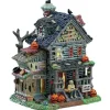 Lemax Spooky Town Houses<Lemax 75185 - Creepy Neighborhood House - Spooky Town Houses