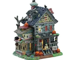 Lemax Spooky Town Houses<Lemax 75185 - Creepy Neighborhood House - Spooky Town Houses