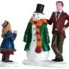 Lemax Figurines<Lemax 82585 - Dad's Snowman, Set Of 2 - Figurines