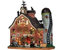 Lemax Spooky Town Houses<Lemax 55916 - Dilapidated Barn (No Color Box) - Spooky Town Houses