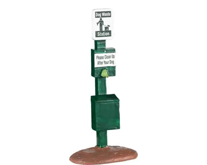 Lemax Misc. Accessories<Lemax 04731 - Dog Park Station - Misc. Accessories