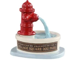 Lemax Misc. Accessories<Lemax 14843 - Dog Park Water Fountain - Misc. Accessories
