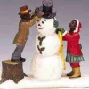Lemax Figurines<Lemax 32732 - Dressing Mr. Snowman - Christmas Village Figurines