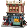 Lemax Caddington Village<Lemax 15771 - East Village Barber Shop - Caddington Village