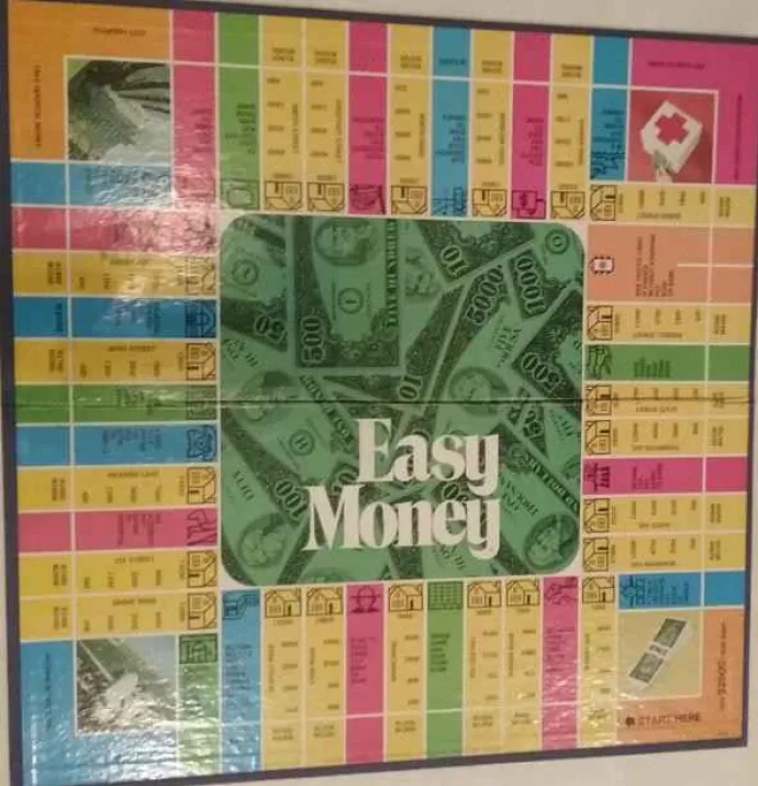Vintage Board Games<Vintage Board Games Easy Money - Milton Bradley