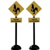 Lemax Misc. Accessories<Lemax 74238 - Elf Crossing Sign, Set Of 2 - Misc. Accessories