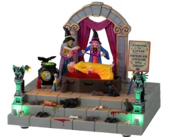 Lemax Spooky Town Accessories<Lemax 14825 - Esmeralda The Great, Battery-Operated (4.5-Volt) - Spooky Town Halloween Village Accessories