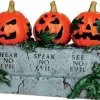 Lemax Spooky Town Accessories<Lemax 44750 - Evil Pumpkins - Spooky Town Halloween Village Accessories
