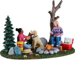 Lemax Table Pieces<Lemax 23597 - Fall Camping Trip - Christmas Village Table Pieces